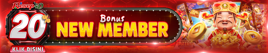 BONUS NEW MEMBER RESEP4D